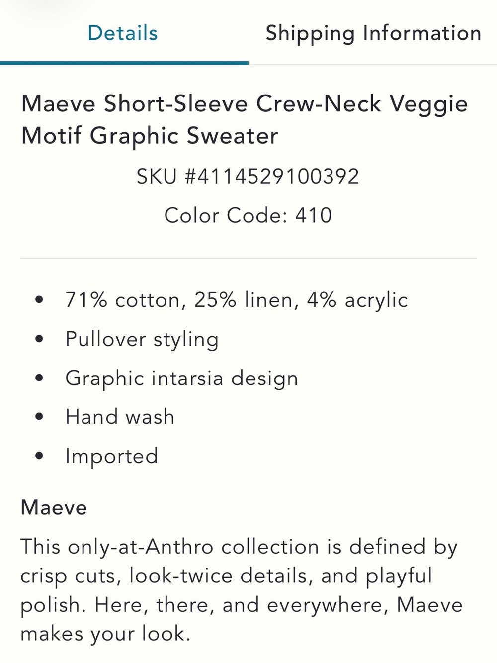 Maeve short-sleeved crew-neck veggie motif graphic sweater - green apple - Large - Picture 5 of 9